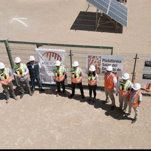 Ministro de Energía conoció tecnologías en la Plataforma Solar del Desierto de Atacama
