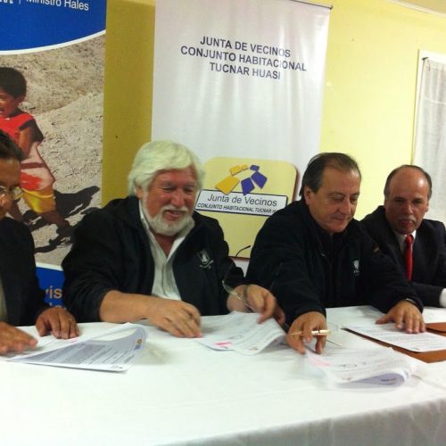 Firma de Convenio de Cooperación CDEA y Codelco División Ministro Hales