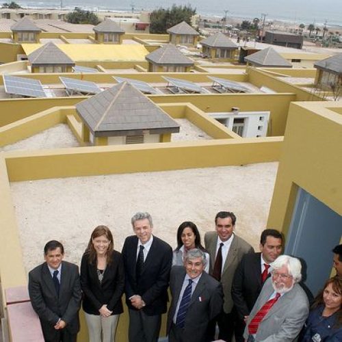 Inauguración primera planta fotovoltaica conectada a la red, convenio CDEA – Juwi Solar GmbH