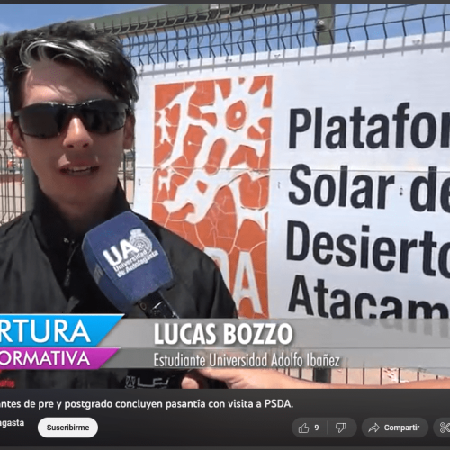 Visita estudiantes SERC Chile a la UA